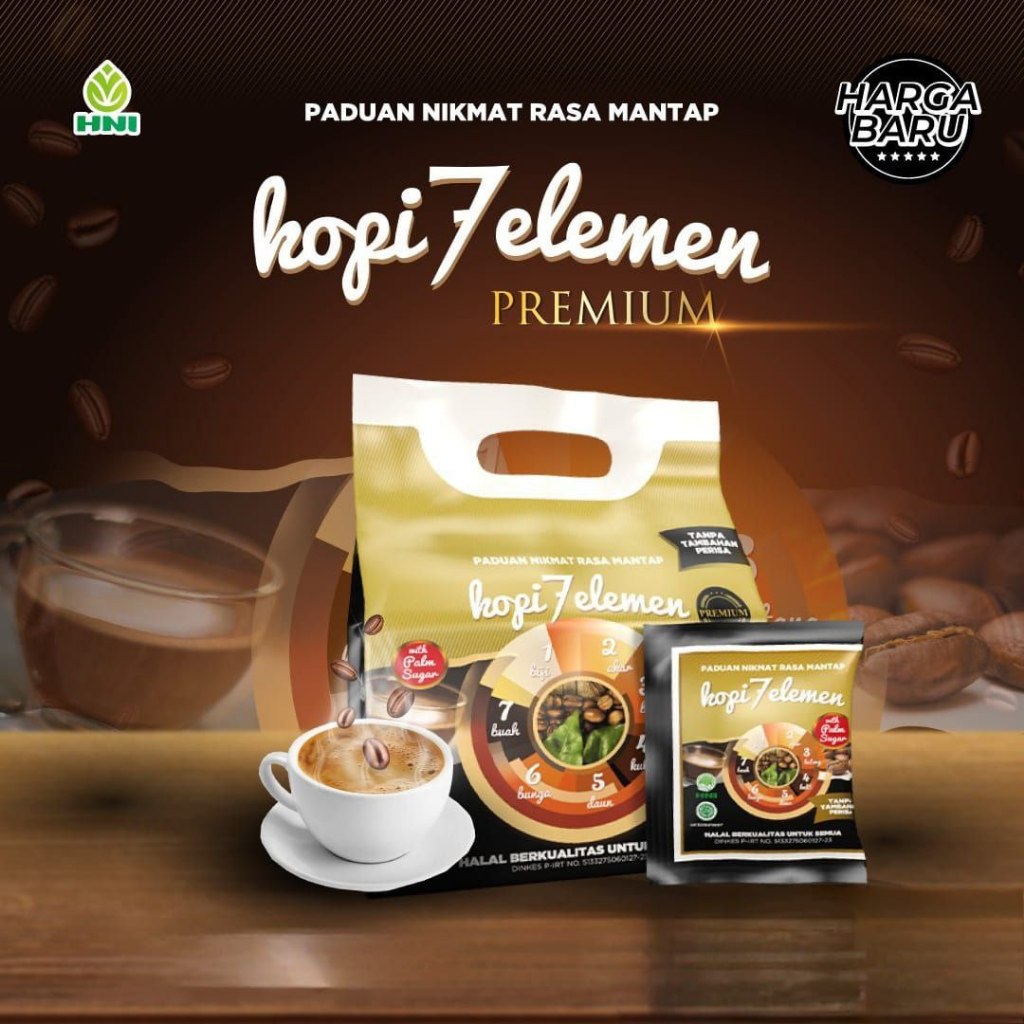 KOPI 7 ELEMEN PREMIUM HNI, SEVEL PREMIUM