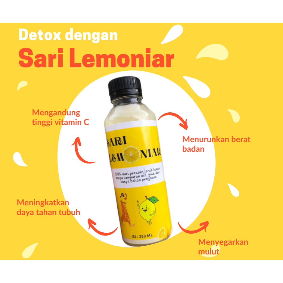 

SARI LEMONIAR DETOX ALAMI WATER LEMON JUICE 250ML