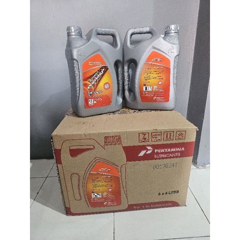 Berkahsspeed Oli Prima Xp 4 Liter Sae 20W-50/Oli Mesin Mobil Bensin