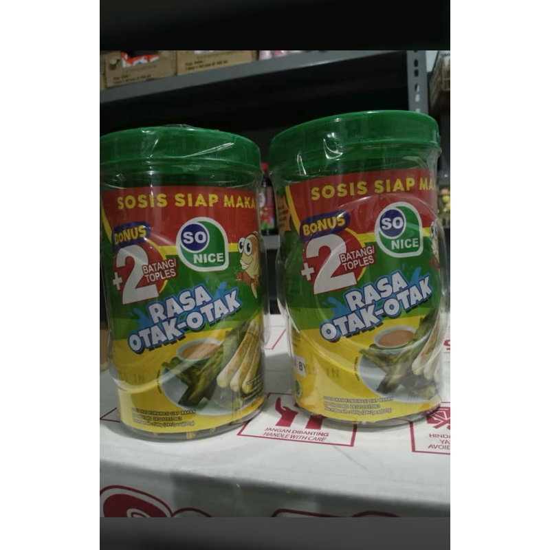 

so nice sosis siap makan rasa otak otak