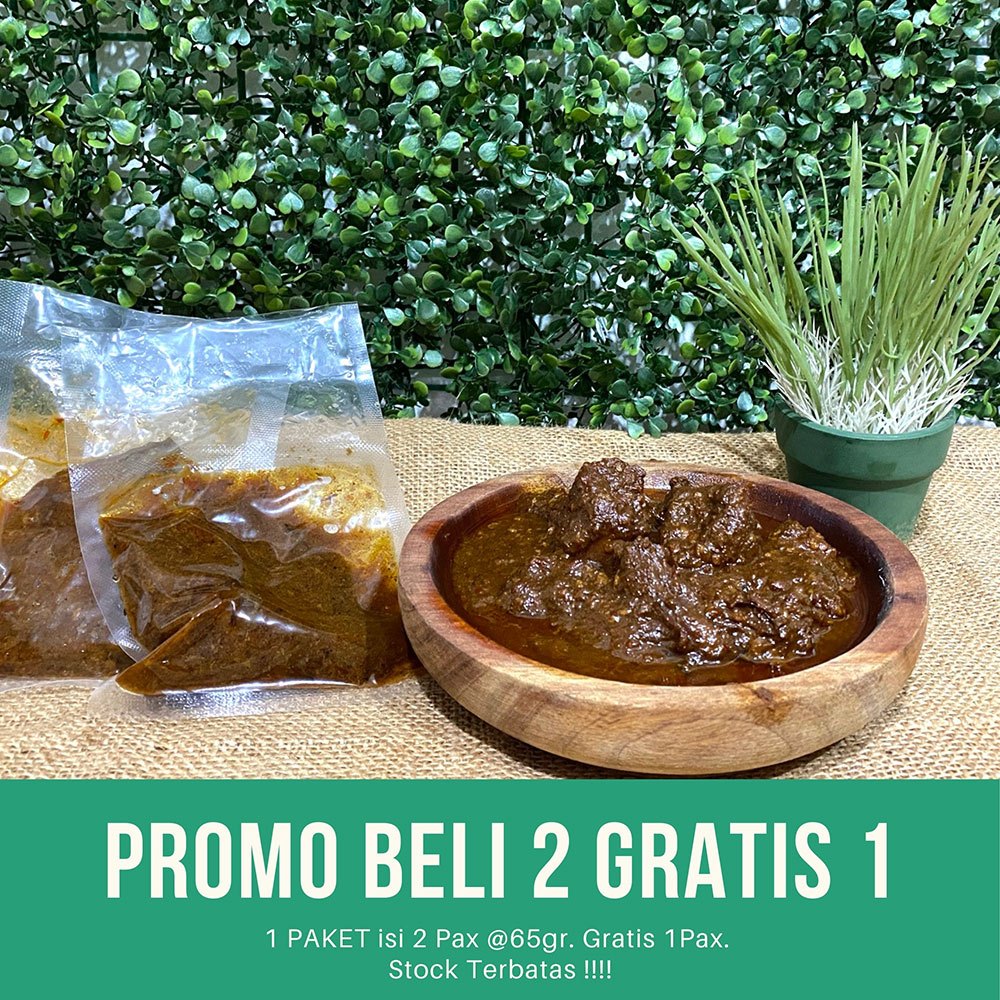 

Rendang Padang Suir / Pecah / Potongan Kecil ( PRAKTIS / EKONOMIS )