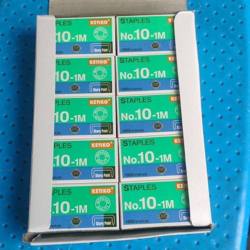 isi Staples Kenko No 10 kecil 1 Box (20kotak)