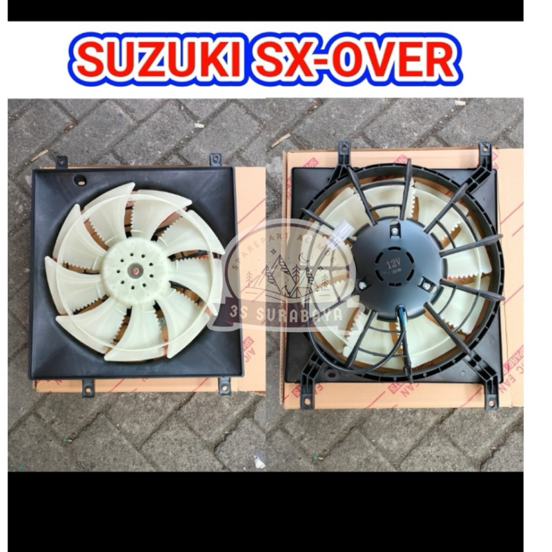 Extrafan XOVER SX4 BALENO Suzuki Ac Mobil Extra Fan Ekstra Fan Fan Fen (Baru/New)