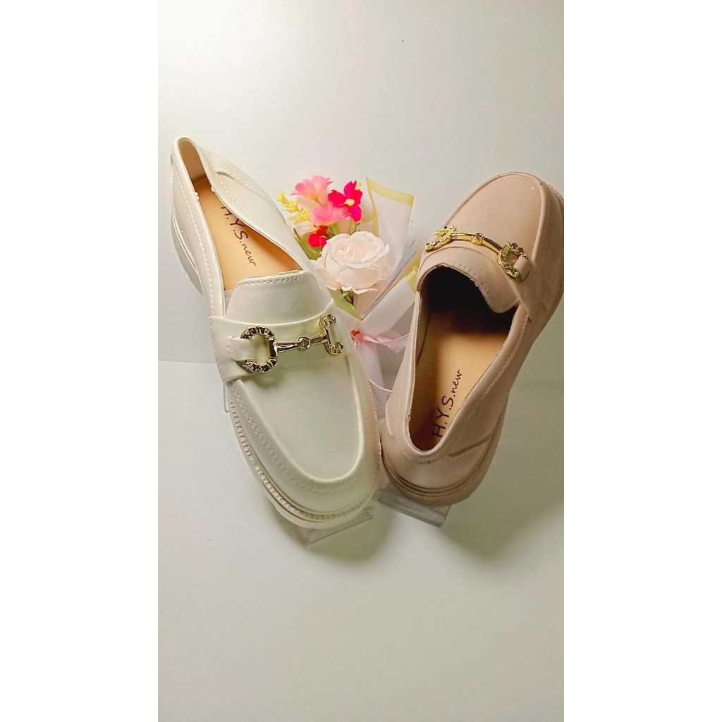BEST DEALS new deals sepatu karet wanita terbaru sepatu karet hys 1308 sepatu loafer import