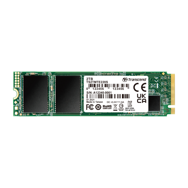 Transcend MTE220S 1TB - SSD M.2 NVMe PCIe Gen 3