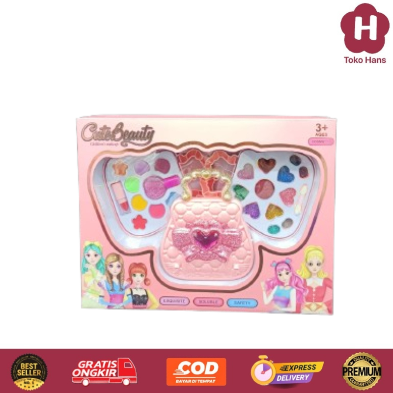 [HTH] Mainan Make Up Anak Perempuan Cute Beauty | Makeup Anak | Makeup Mainan Anak Perempuan | Make 