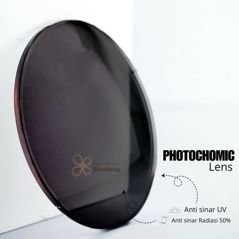 KACAMATA BLUSHING Lensa Photocromic Minus -5,25 sampai -8.00