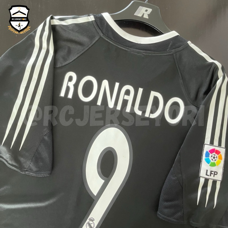 [USED] Jersey Original R34l Madrid Away 04/05 - Ronaldo Nazario *L*