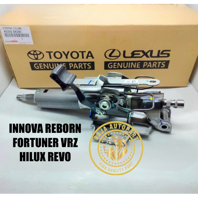 ORIGINAL KOLUM COLUMN STIR STEER STEERING INNOVA REBORN FORTUNER VRZ HILUX REVO JOINT JOIN STIR