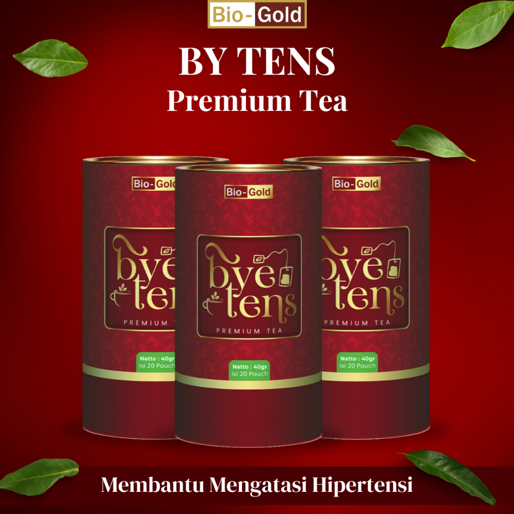 

Teh BYE TENS BIO GOLD Premium Tea Bantu Mengatasi Hipertensi Tekanan Darah