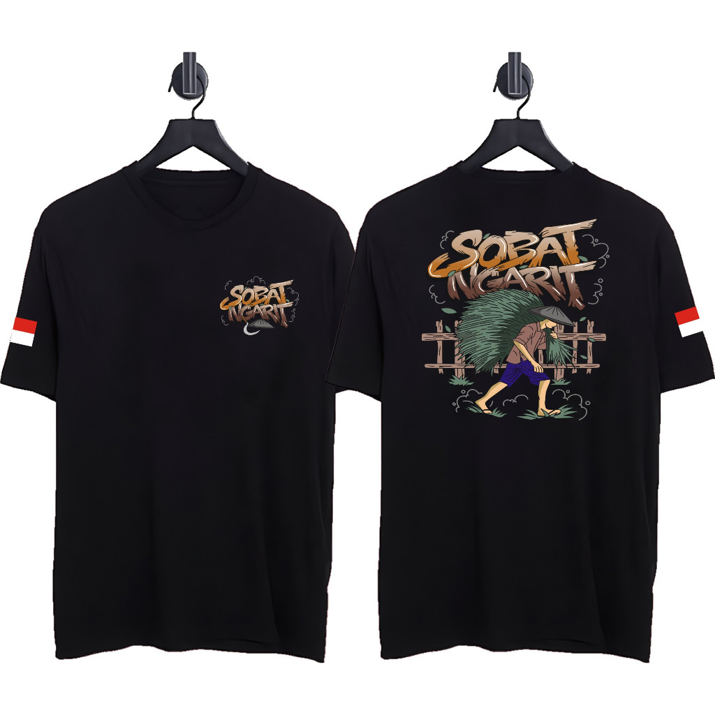 KAOS SOBAT NGARIT RUMPUT PAKAIAN PRIA ATASAN