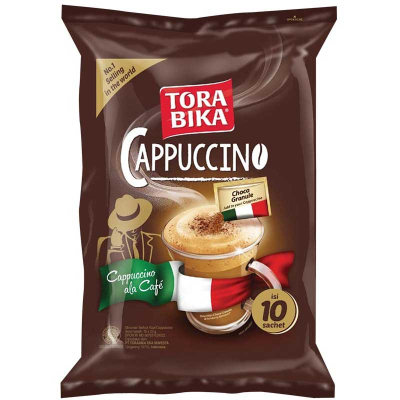 

TORABIKA CAPPUCINO KOPI INSTAN 10 X 25 GRAM/KOPI TERBUAT DENGAN BIJI OPI PILIHAN