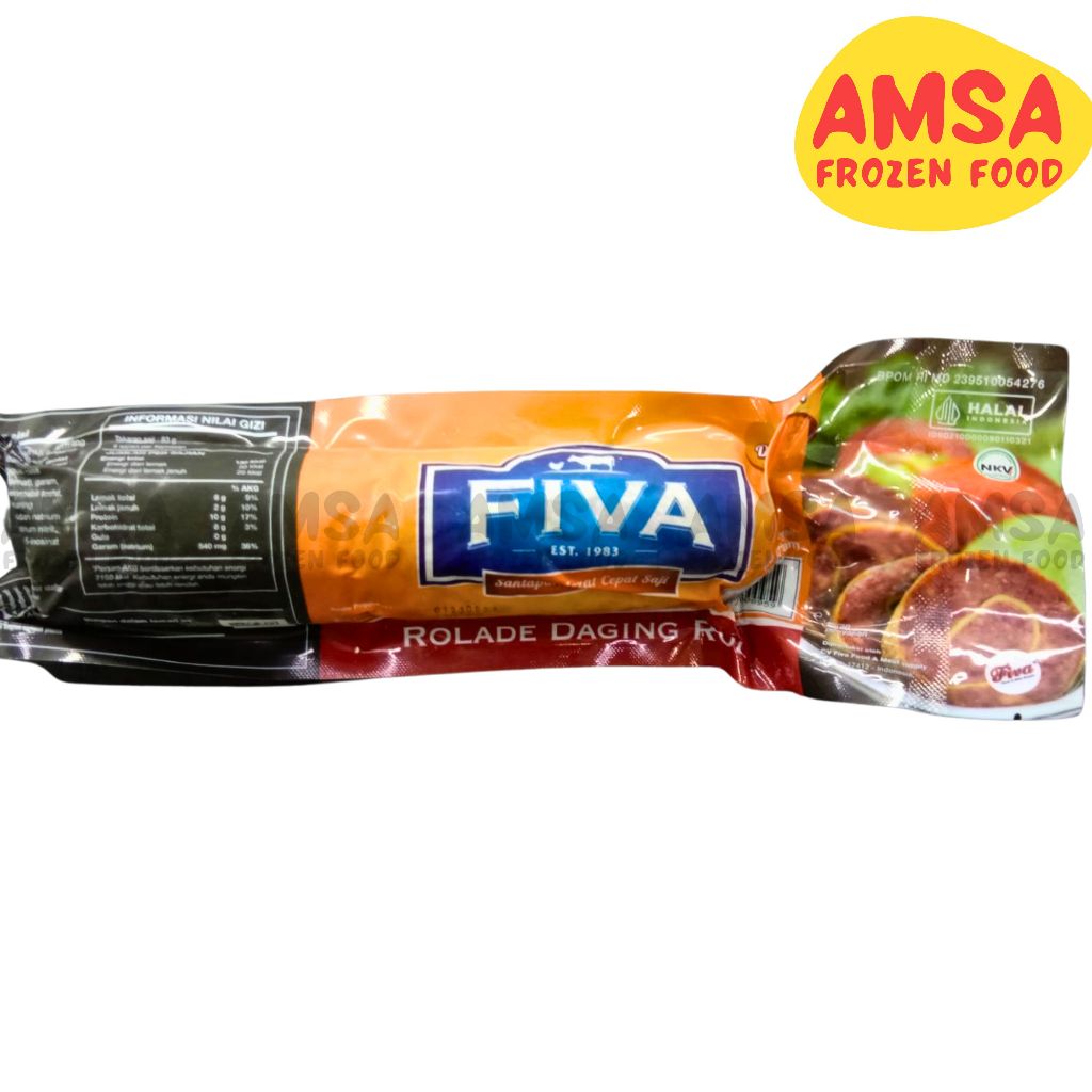 Fiva Rolade Sapi Roll 400 gr / Fiva Rolade Sapi Roll