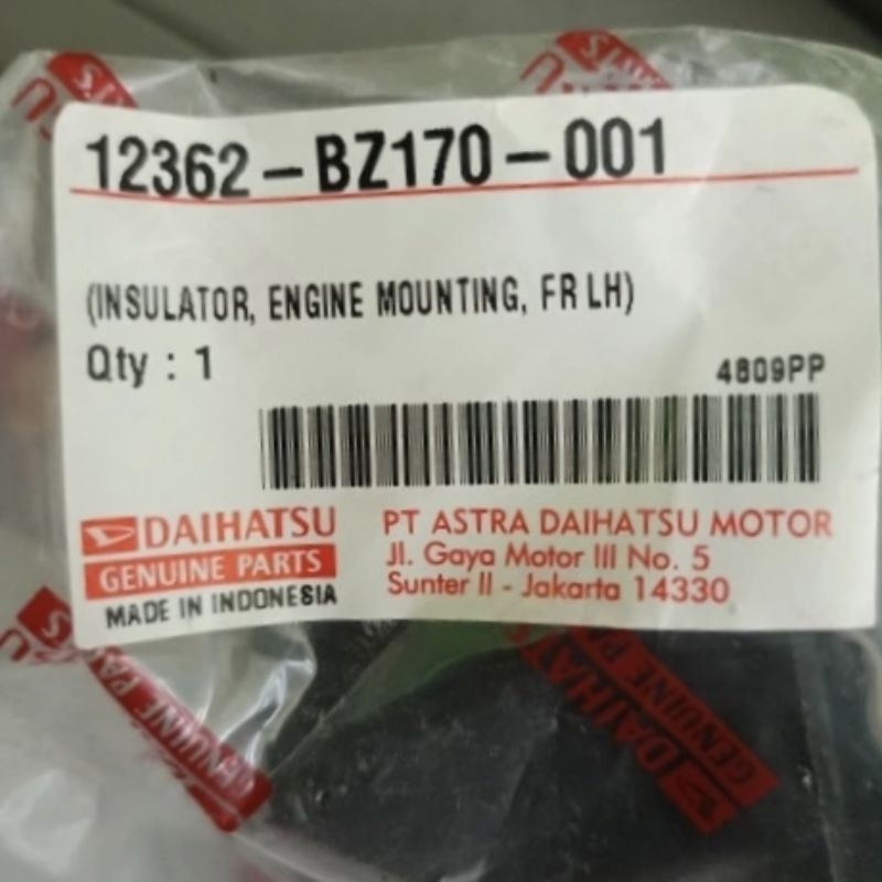 engine mounting grandmax sebelah kiri
