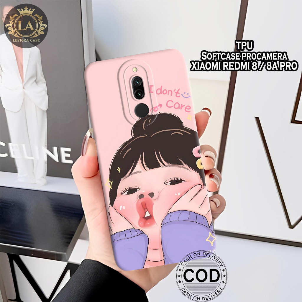 XIAOMI REDMI 8/8A PRO - Leviora Case - Fashion Case Fat Girl - Softcase XIAOMI REDMI 8/8A PRO- Case 