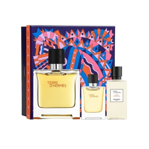 Original Store - Hermes Terre d'Hermes Parfum EDP 75ml For Men (Gift Set Dus Segel)