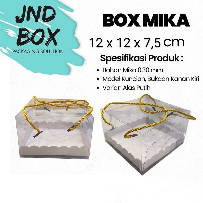 

Box Mika Doskue 12 x 12 x 7,5 cm (Min Order 2 Pcs)
