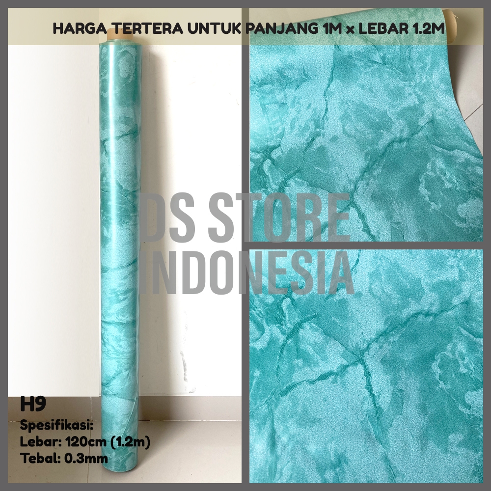 H9 - Karpet Lantai Tikar Plastik Taplak Meja Vinyl METERAN