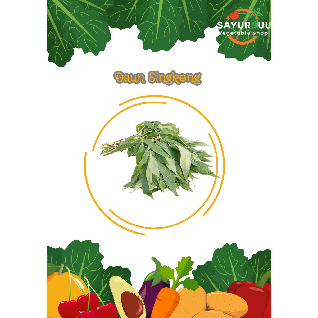 

SAYURBUU Daun Singkong 250g