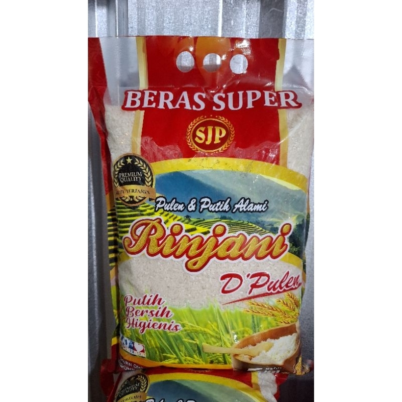 

Beras 3kg, 5kg Rinjani Selep Pulen