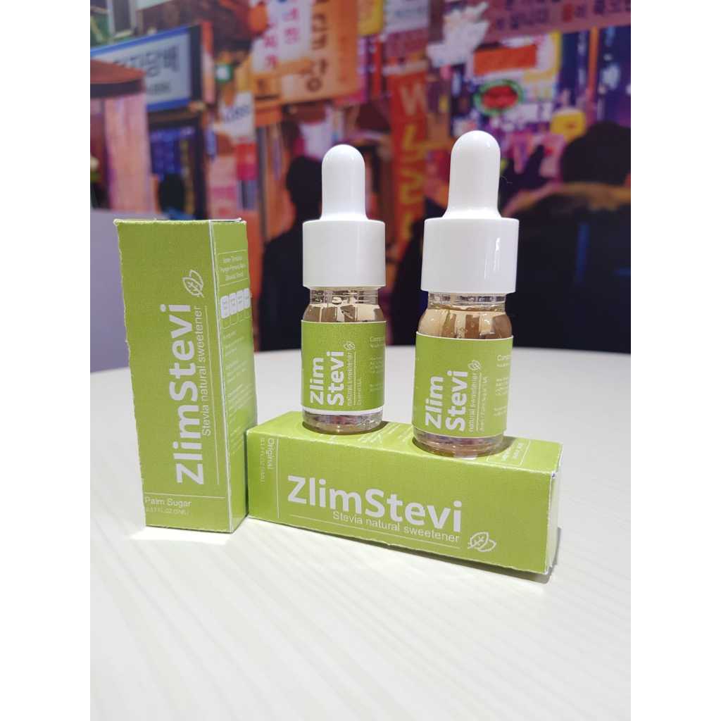 

Slimstevia - Pemanis Alami Stevia Natural Sweetener Pengganti Gula Varian Original 5ml & 15ml