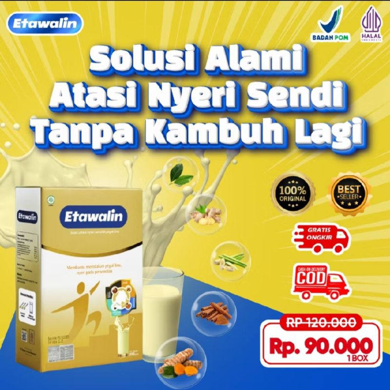 

PROMO!!- Susu Etawalin Original Atasi Nyeri Lutut dan Sendi Asam Urat Rematik