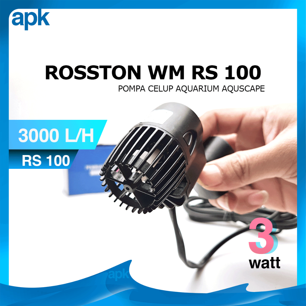Wave Maker Aquarium ROSSTON RS 100 Mesin Ombak Aquarium Kolam