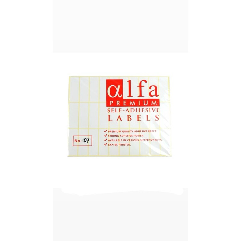 Stiker Sticker Label Nama no.103