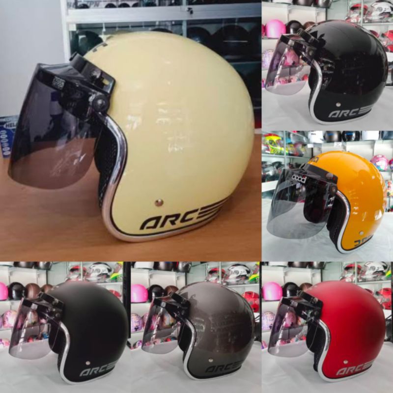 Helm Bogo ARC Listchrome Original 100%