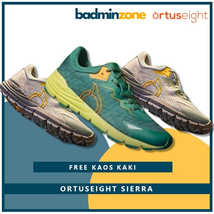 Sepatu Ortuseight Sierra Original Sepatu Ortus Trail Run Sport Running Olahraga Lari Original Vibram