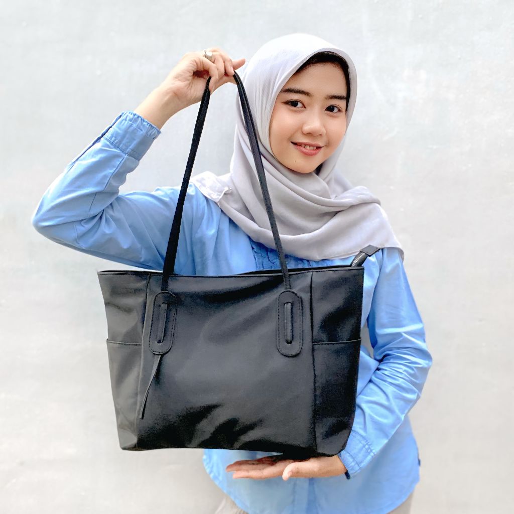 Tas Wanita totebag laptop kuliah dan kerja YURIKA - Totebag Terbaru Wanita