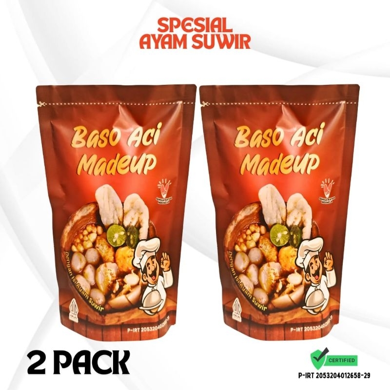 

paket 2 pcs baso aci premium ayam suwir