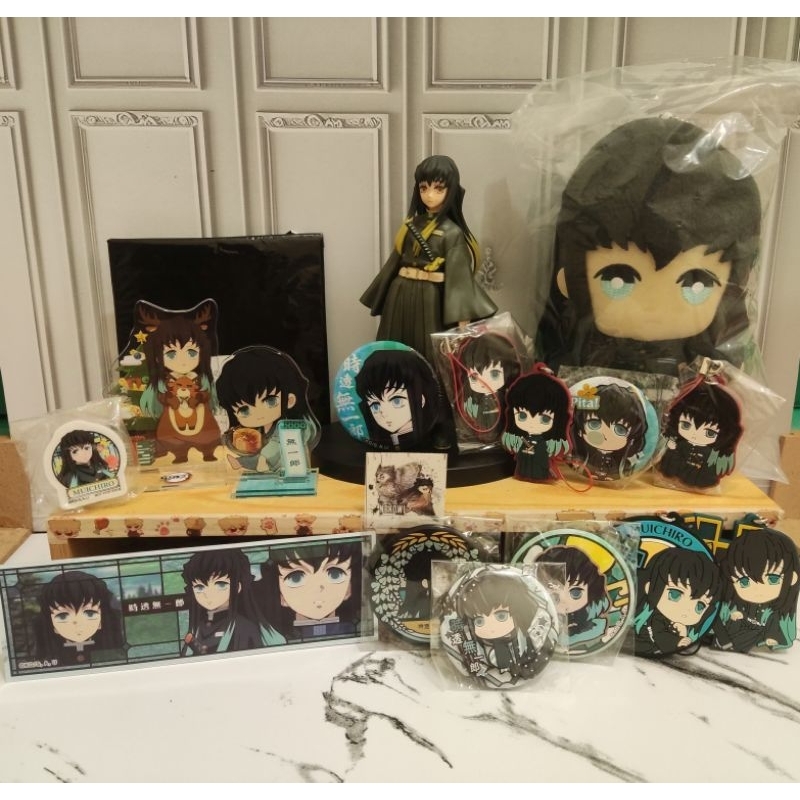 AAB Tokito Muichiro Kimetsu No Yaiba Official Merchandise KNY Acrylic Stand Tomonui Plush Figure DxF