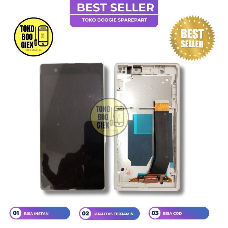 LCD+TS LCD TOUCHSCREEN SONY XPERIA Z ULTRA PURPLE UNGU