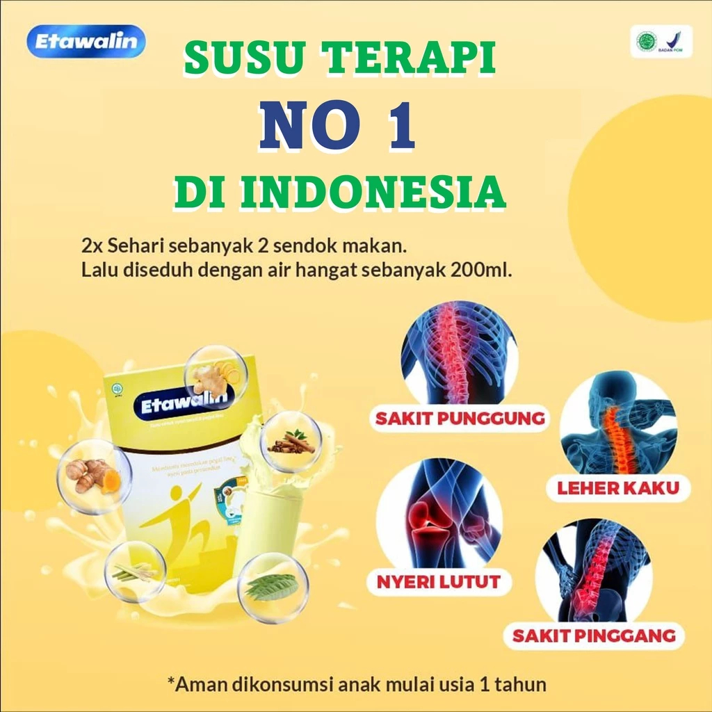

[ DISKON 1 BOX ] Etawalin Susu Kambing Etawa Untuk Sendi dan Tulang Original No.1 Di Indonesia