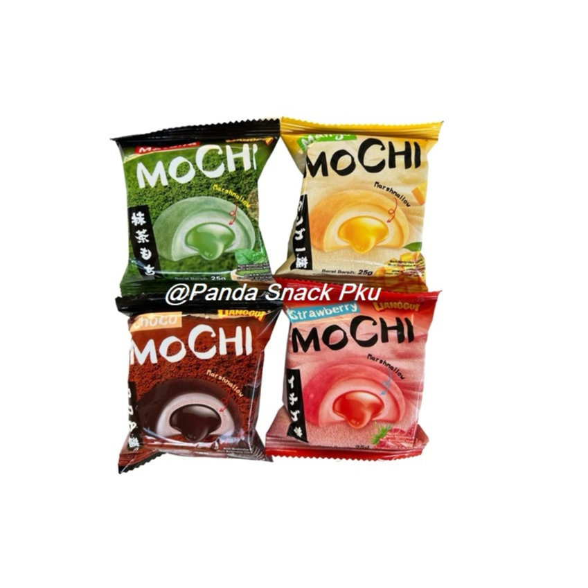 

LIANGGUI MOCH MARSHMALLOW CEMILAN VIRAL/SNACK IMPORT/HALAL 1BOX ISI 24PCS @ 25 GRAM