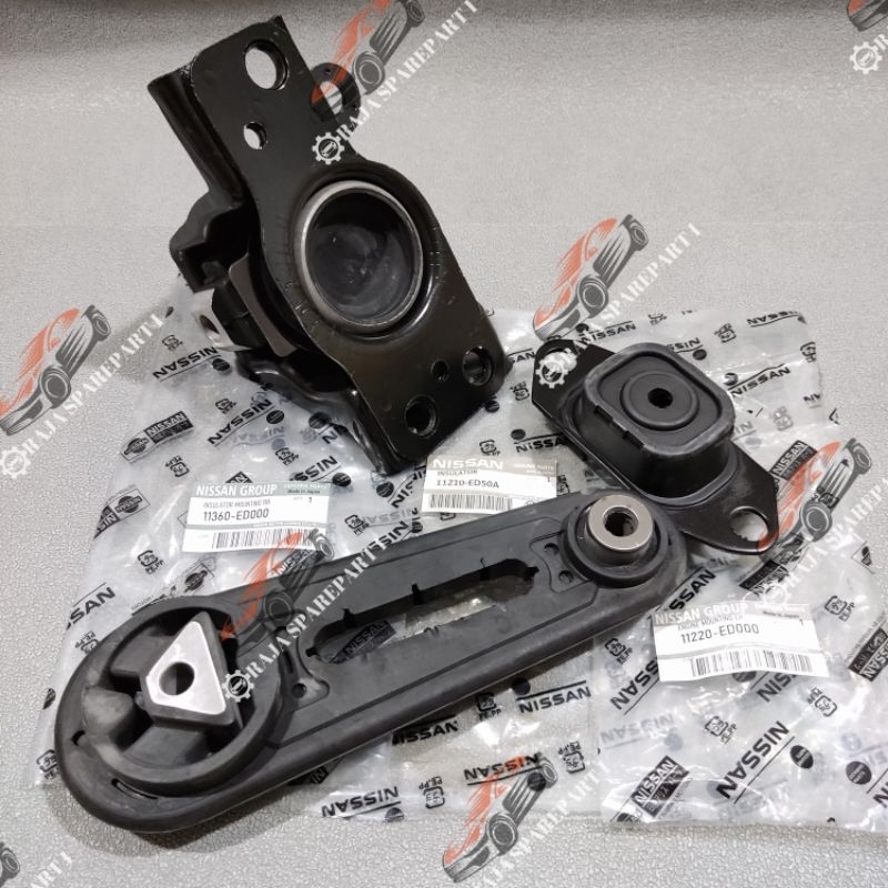 PAKET LENGKAP ENGINE MOUNTING MESIN LIVINA EVALIA LATIO 1SET 3PC TRANS MOUNTING LIVINA 1PC + ENGINE 