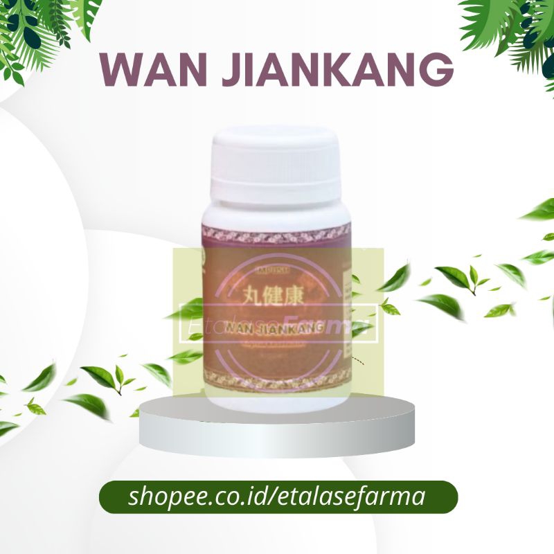 Wan Jiankang Obat Herbal Cina Atasi Pendengaran Telinga Tuli Original BPOM