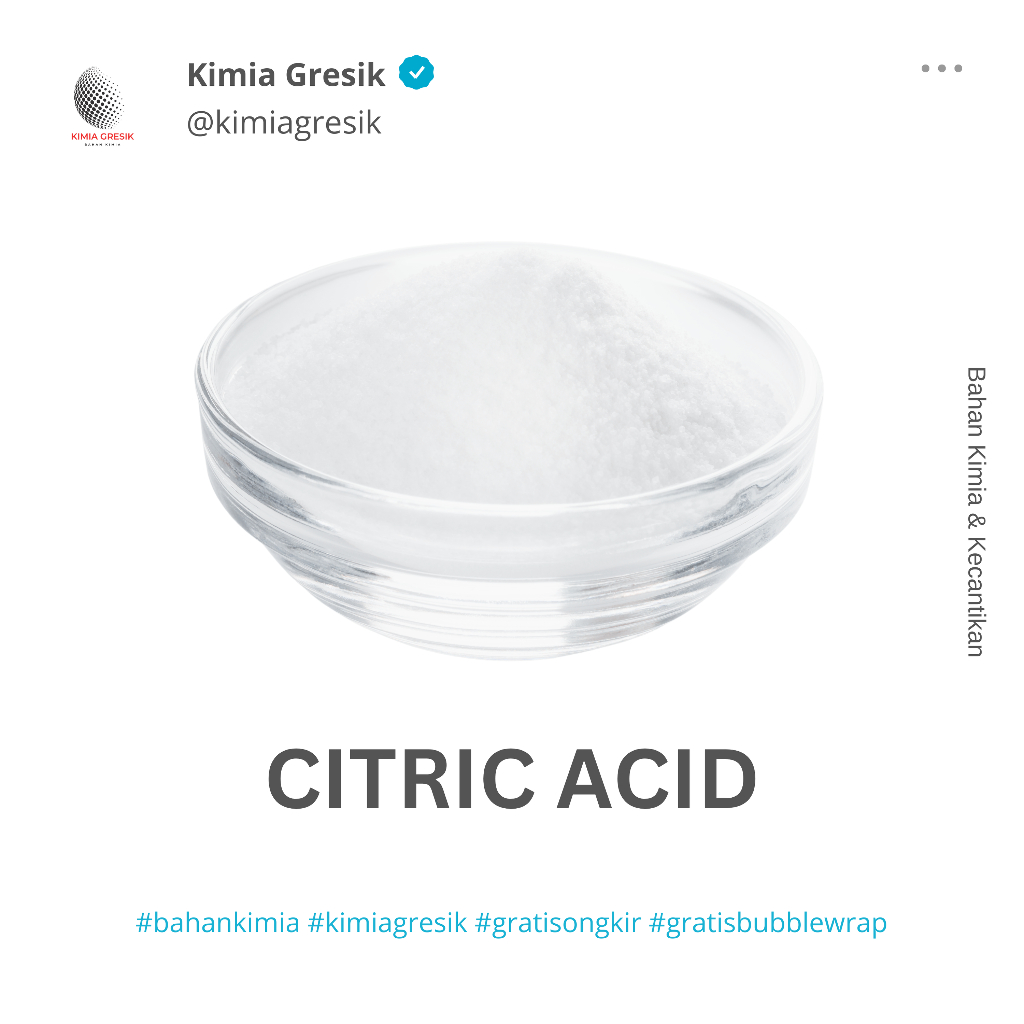 

Citric Acid Asam Sitrun Asam Sitrat 100 gr