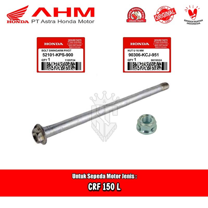As Garpu Swing Arm 26 cm Honda CRF150 CRF 150 L Original AHM 52101-KPS-900