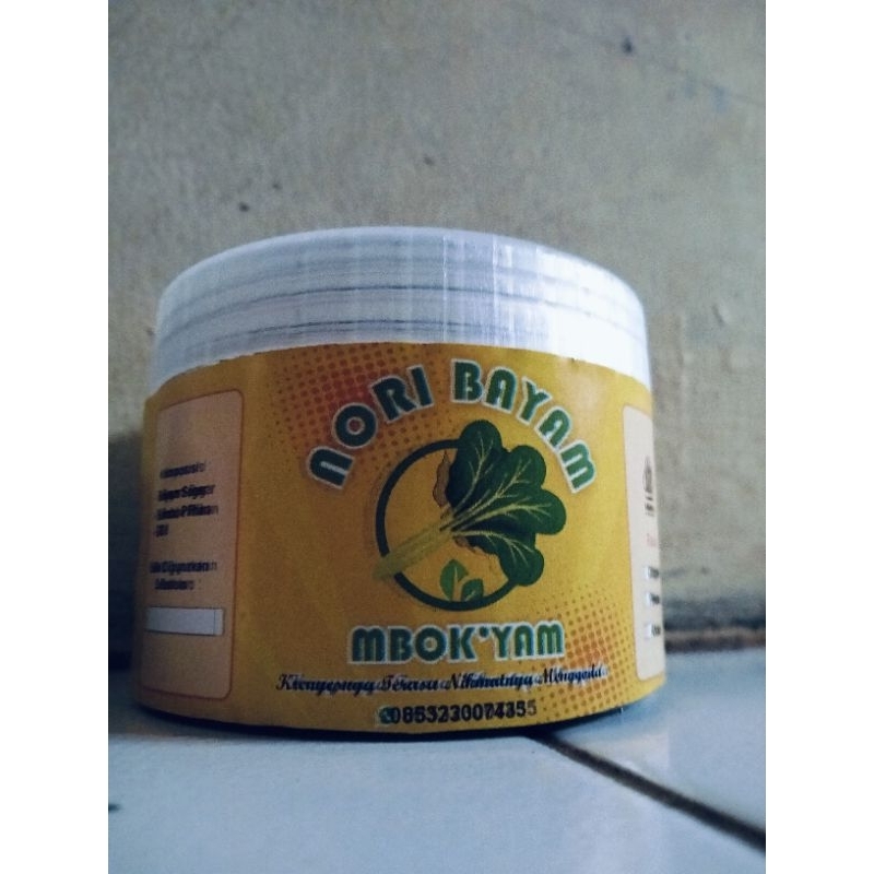 

Nori bayam ( mbok'yam)