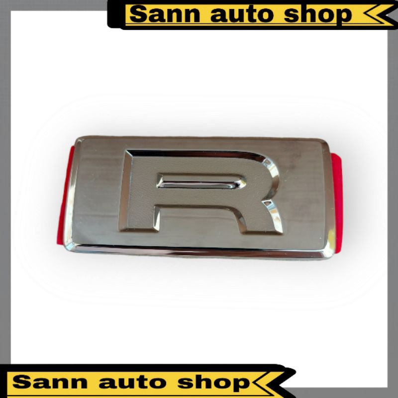 Emblem Logo Tipe Merek Huruf R Daihatsu Ayla Xenia Sigra Original