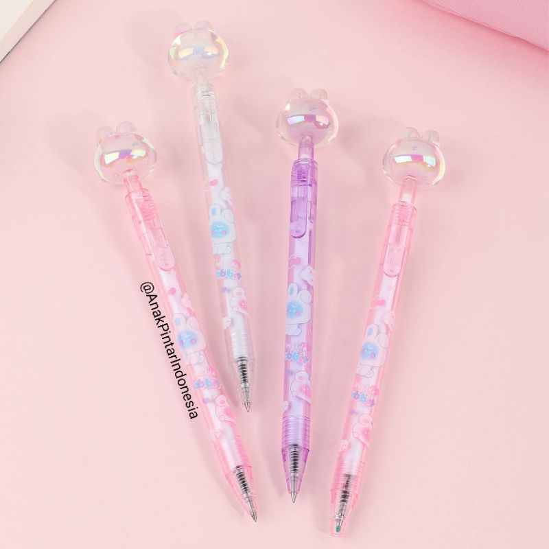 

BOLPEN LOVABLE RABBIT GEL PEN [ KK-8115 ]