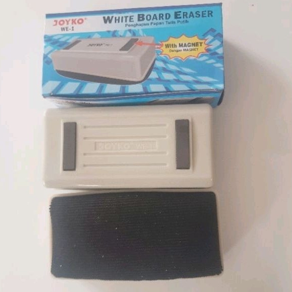 

PENGHAPUS PAPAN TULIS (DENGAN MAGNET) WE - 1 MERK JOYKO