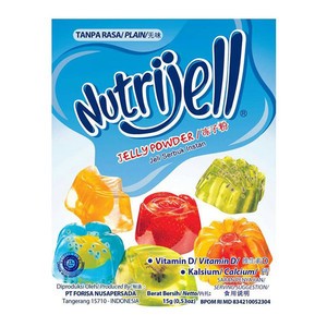 

Nutrijell Jelly Powder Plain Tanpa Rasa 15 gr