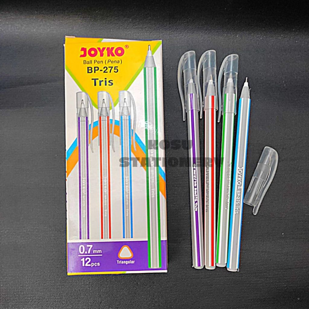 

BOLPEN / BALLPOINT / PULPEN / POLPEN JOYKO BP 275 HITAM