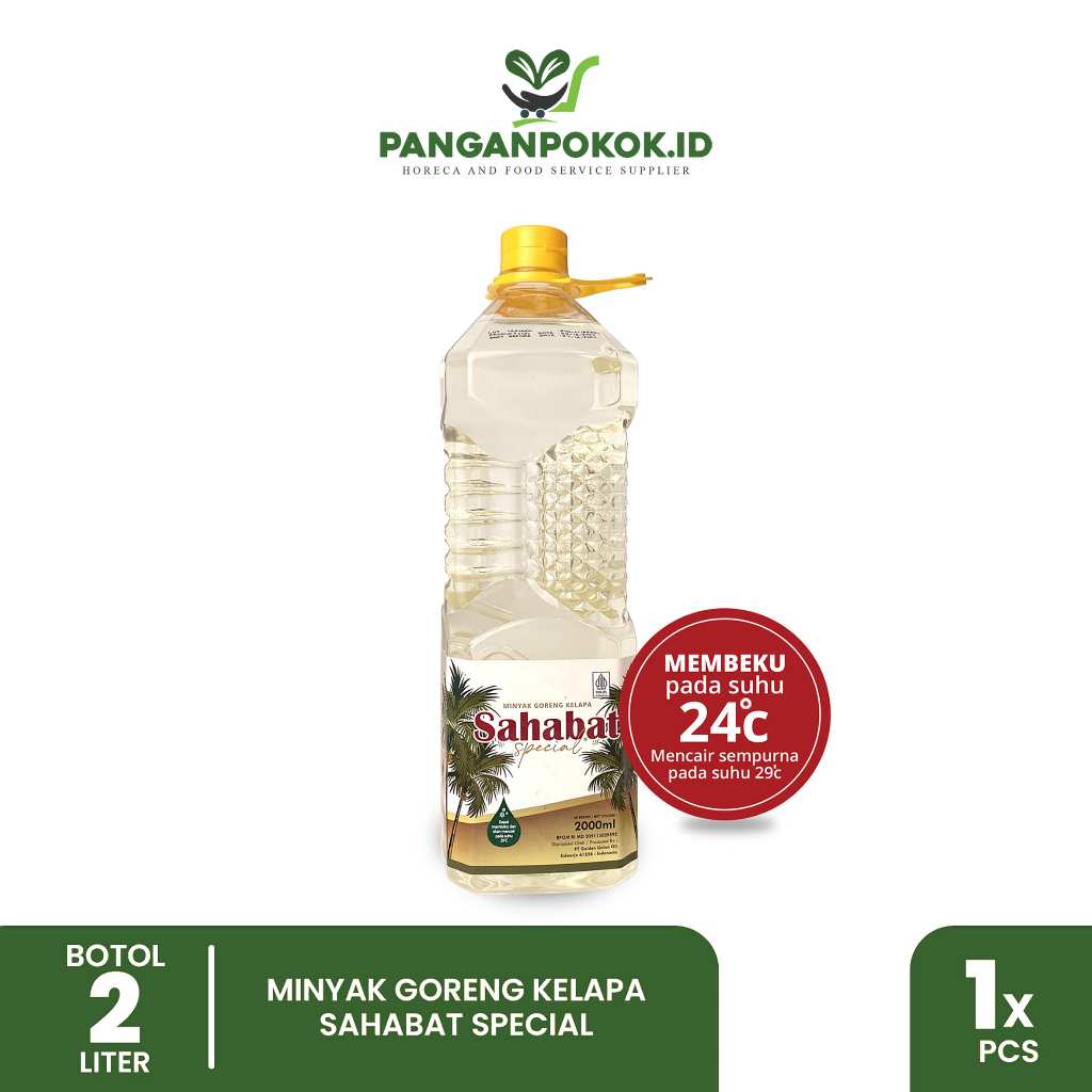 

Sahabat Special Minyak Goreng Kelapa Botol 2 Liter (2000 ML)