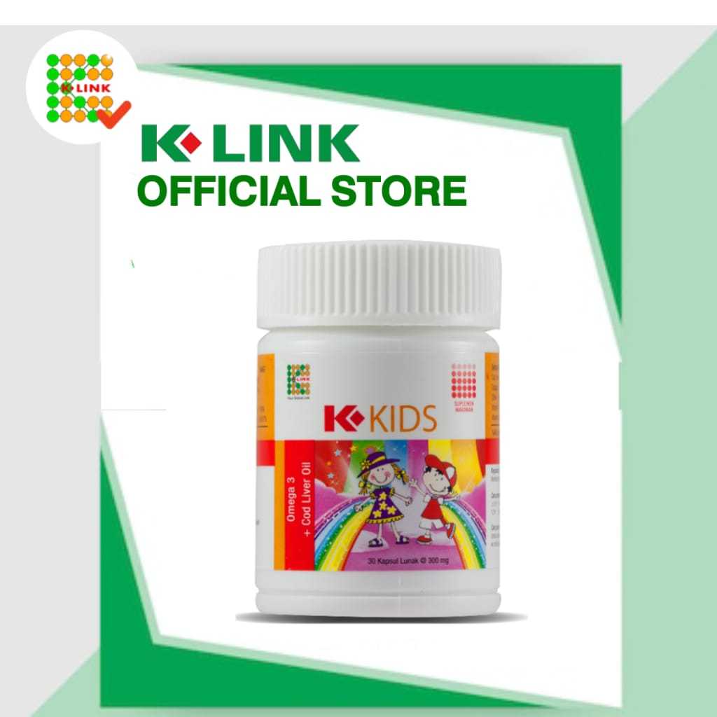 K Kids Omega 3 minyak ikan Original.K Kids K link.K Kids Omega 3.Minyak Ikan K Kids.K Link K Kids.K 
