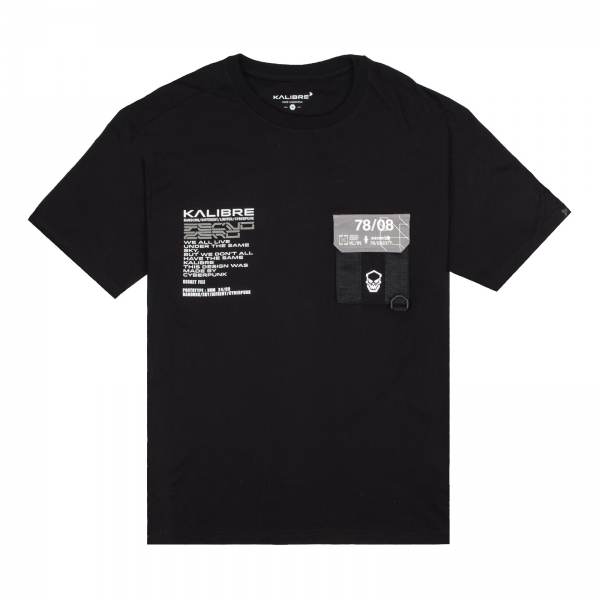 kaos pria distro original 100% Kalibre T-Shirt Basic  Saku - Tactical
