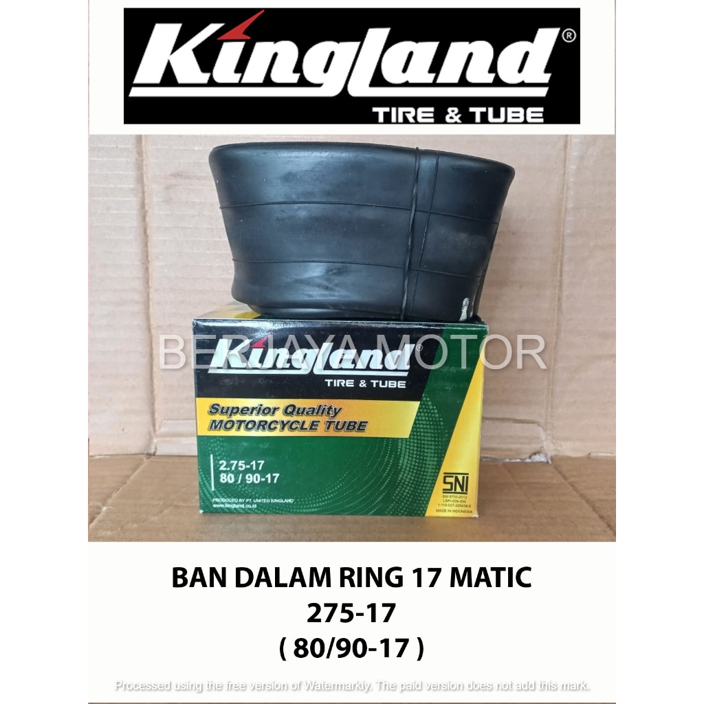 BAN DALAM KINGLAND RING 17 275-17 ; 80/90-17